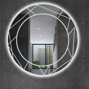 Mirror LED Touch ASTRIX, 60cm, 6000K, Dimmable, Demister System Mirrors Korman E Default Title Alessandro Design