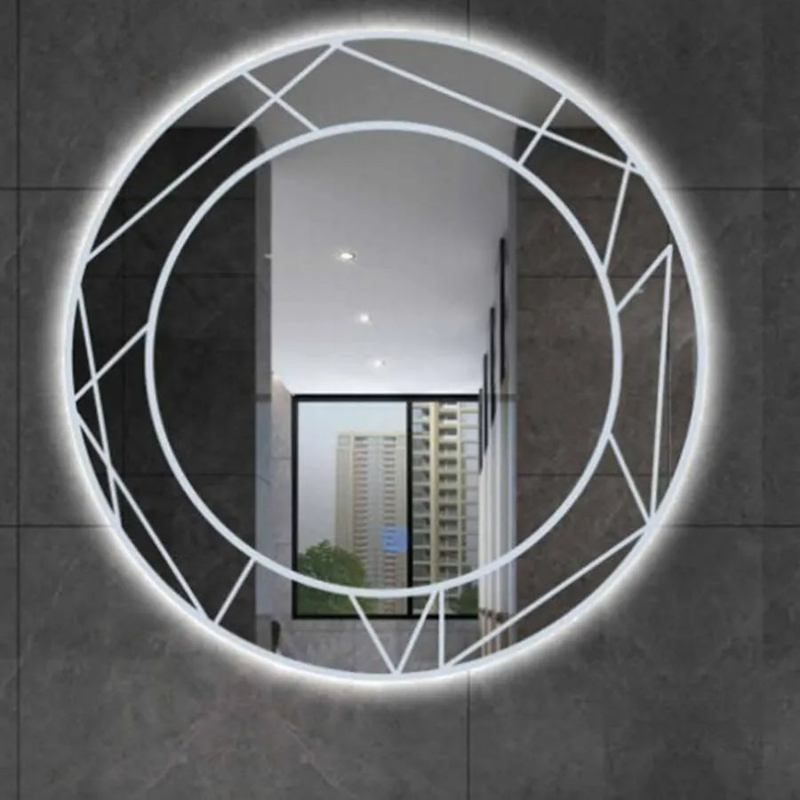 Mirror LED Touch ASTRIX, 60cm, 6000K, Dimmable, Demister System Mirrors Korman E Default Title Alessandro Design