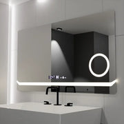 Rectangular LED Mirror, 80x60cm, Definition MotionGlow Marcello, De-fogging System, Clock & Thermometer, Cosmetic Magnifier, Dimable Mirrors Marcello Default Title Alessandro Design