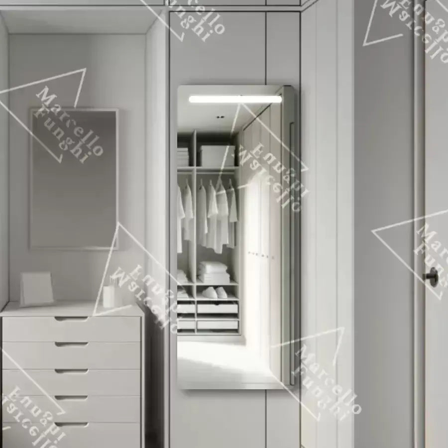 Rectangular LED mirror, 60x150cm, Marcello Touch Dressing Couture Dressing mirrors Default Title Alessandro Design