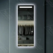 Rectangular LED mirror, 60x150cm, Marcello Touch Dressing Couture Dressing mirrors Default Title Alessandro Design