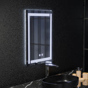 Mirror LED Touch Finater 12W Demister System 60x45cm Mirrors Korman E Default Title Alessandro Design