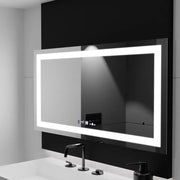 Rectangular LED mirror, 160x80cm, Verite MotionGlow Marcello, Demisting System, Clock & Thermometer, Dimable Mirrors Marcello Default Title Alessandro Design