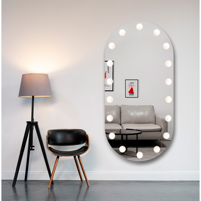 Mirror LED Touch Infinitium Demister System 60X80cm Mirrors Korman E Default Title Alessandro Design