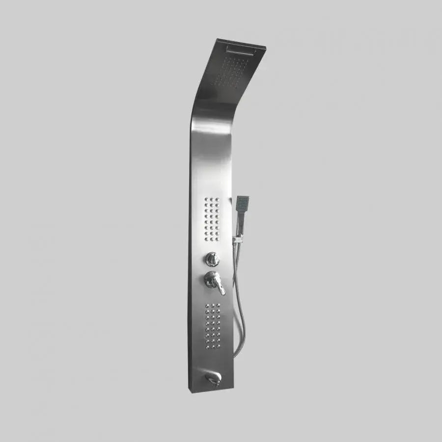 Shower panel, Stainless steel SUS304, Chrome, LYP/003 Faucets & Shower Columns Default Title Alessandro Design
