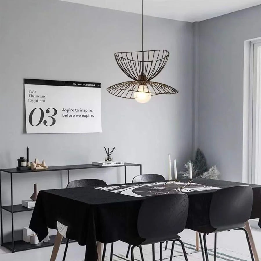 Egemen pendant 1x E27 Black Luster Industrial Default Title Alessandro Design