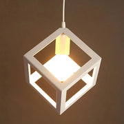 Luster Form Cube, STRUKTUR Cluster, 3xE27, White, Metal Luster Industrial Default Title Alessandro Design