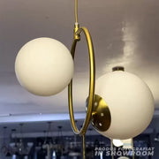 LOFT Atelier Chandelier, 2x E27, White Gold, Metal, Adjustable Height Modern Chandeliers Default Title Alessandro Design