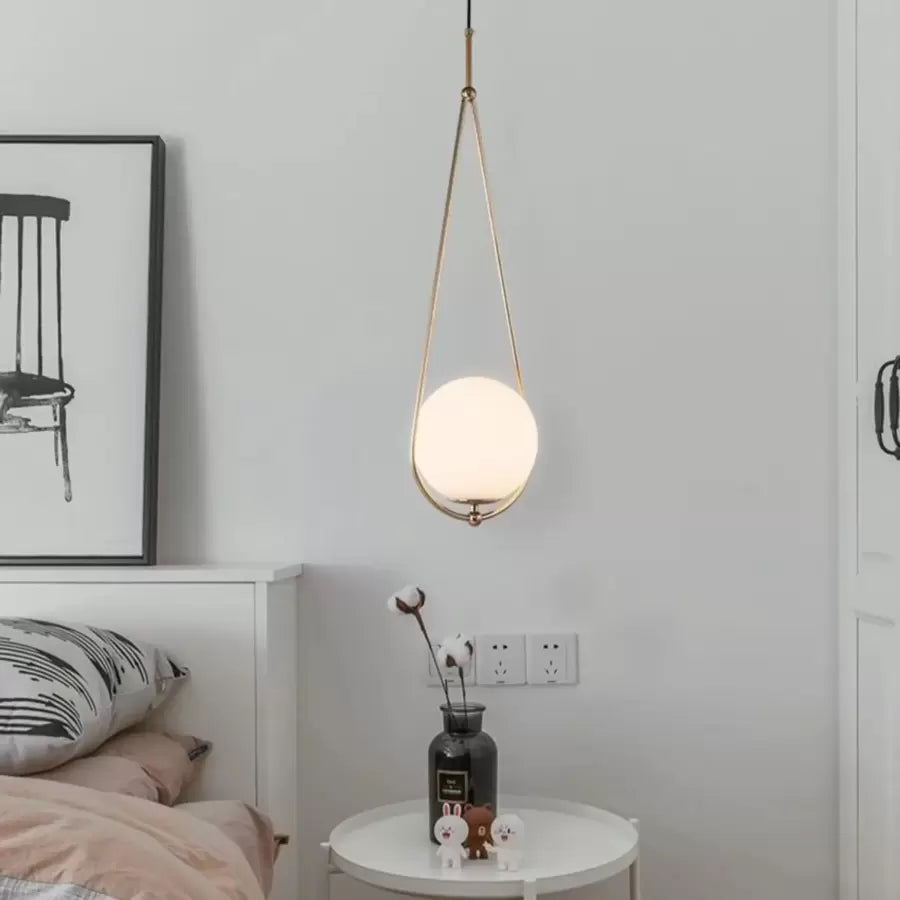 LOFT Haven Chandelier, 1x E27, White Gold, Metal, Adjustable Height Modern Chandeliers Default Title Alessandro Design