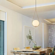 LOFT Haven Chandelier, 1x E27, White Gold, Metal, Adjustable Height Modern Chandeliers Default Title Alessandro Design