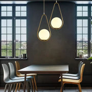 LOFT Haven Chandelier, 1x E27, White Gold, Metal, Adjustable Height Modern Chandeliers Default Title Alessandro Design