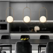 LOFT Gallery Modern Chandelier, 1x E27, White Gold, Metal, Adjustable Height Modern Chandeliers Default Title Alessandro Design