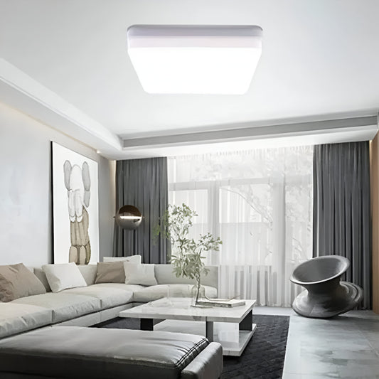 LED Ceiling Light Cotena, 48W, White, IP.44, Square LED Ceiling Lights Default Title Alessandro Design