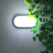 LED Ceiling Light FANTAS Oval 8W 17cm White Exterior IP65 LED Ceiling Lights Default Title Alessandro Design