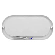 LED Ceiling Light FANTAS Oval 8W 17cm White Exterior IP65 LED Ceiling Lights Default Title Alessandro Design