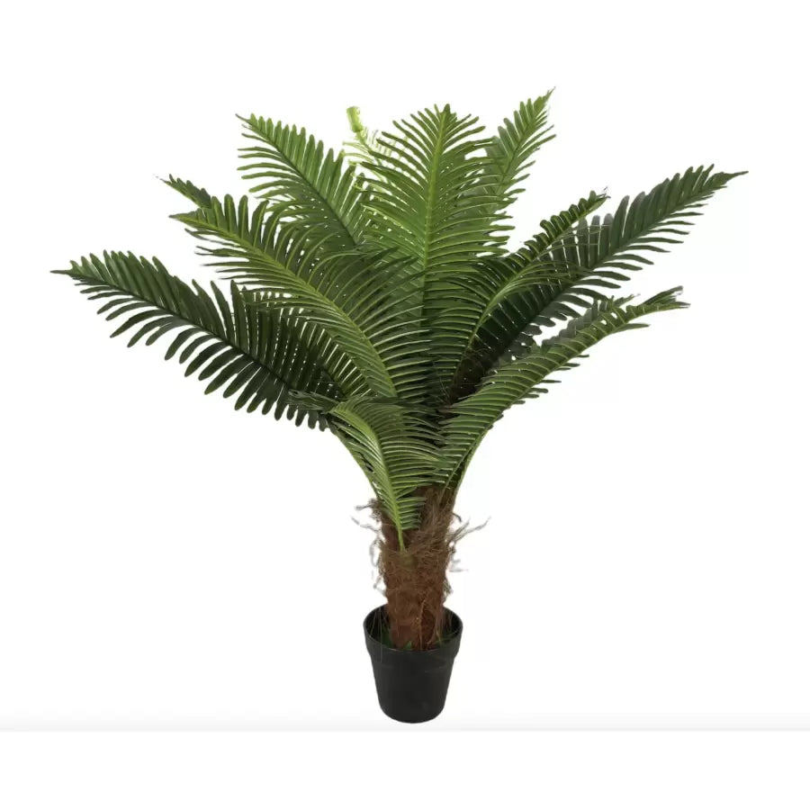 Artificial Palm Plant without Pot 90cm Green Default Title Alessandro Design
