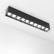 Proiector LED Liniar Aplicat Grilă 15W, Lumina Neutra 4000K, 10 surse, 27 x 3.5 x 6.5 cm Plafoniere LED Default Title Alessandro Design