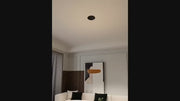 KARINA LED Chandelier with Remote Control, 68W, 10 Elements, Warm/Cold/Neutral Light, Dimmable, Gold