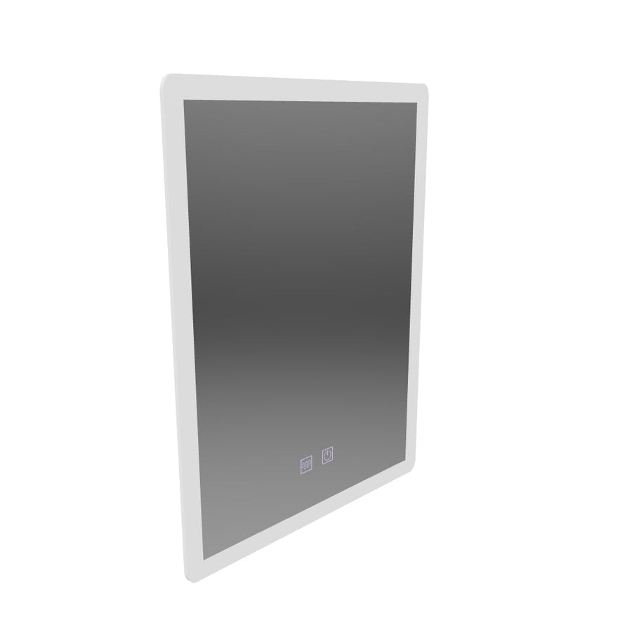 Rectangular LED mirror, 45x60cm, Touch VENERA, Demister System, Dimmable