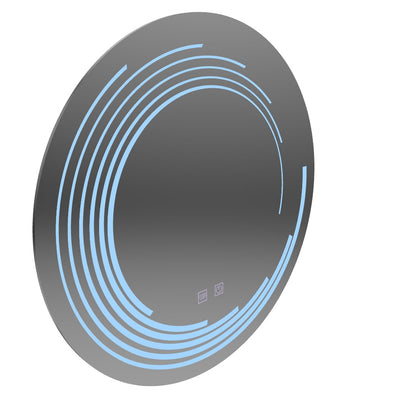 Round LED mirror, 60cm, Lira Touch, Demister System, Dimmable
