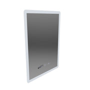 Rectangular LED mirror, 50x70cm, ELANCEE MotionGlow Marcello sensor, De-fogging system, Clock & Thermometer, Dimmable