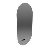 Oval LED Mirror, 50x100cm, Lucia Sensor Marcello, Demister System, Clock & Thermometer, Dimmable