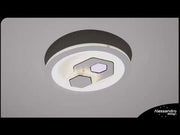 LED chandelier KATHLEEN RGB 16W, Warm/Neutral light, White