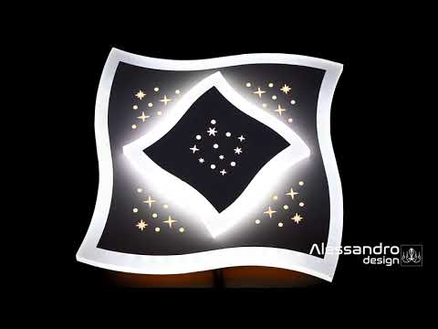 LED chandelier MANDI 20W, Diameter 20W, Cold light, 6000K, White