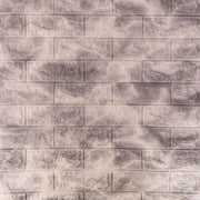 Set of 10x Self-adhesive 3D wallpaper Gray soft foam bricks, 77cm x 70cm x 6mm 3D Wallpaper Default Title Alessandro Design