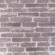 Set of 10x Self-adhesive 3D wallpaper Gray soft foam bricks, 77cm x 70cm x 6mm 3D Wallpaper Default Title Alessandro Design