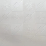 Set of 10x Self-adhesive 3D Soft Foam Wallpaper, 70cmx70cmx2mm, White 3D Wallpaper Default Title Alessandro Design