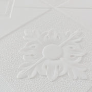 Set of 10x Self-adhesive 3D Soft Foam Wallpaper, 70cmx70cmx2mm, White 3D Wallpaper Default Title Alessandro Design