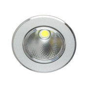 Recessed LED Spot, 5W, Metal, Silver Lighting Fixtures Default Title Alessandro Design