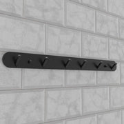 Towel Holder and Bathroom Accessories 45cm Aluminum Black Default Title Alessandro Design
