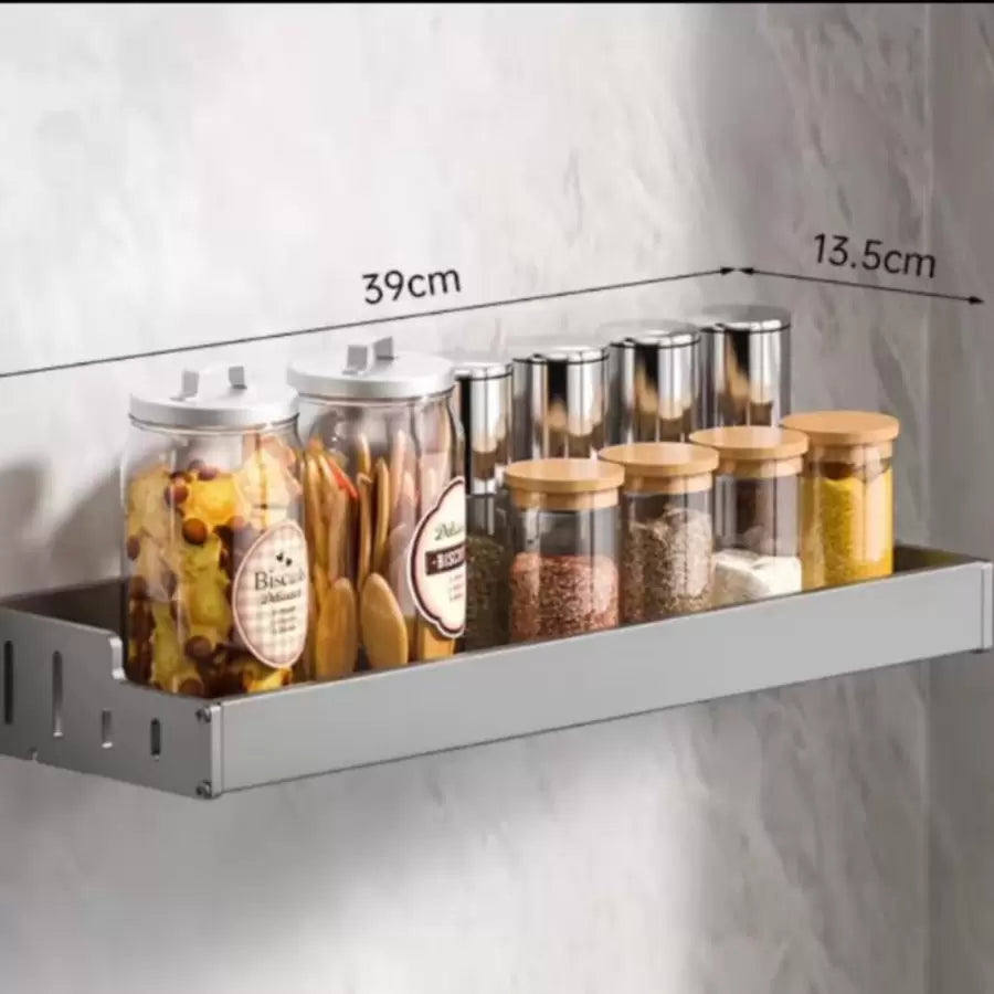 Accessories Holder 39cm Dark Gray Aluminum Bathroom Accessories Default Title Alessandro Design