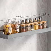 Accessories Holder 49cm Dark Gray Aluminum Bathroom Accessories Default Title Alessandro Design