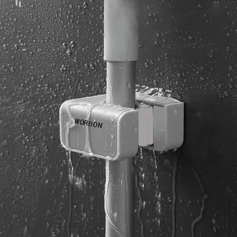 Multifunctional Support, Grey, Self-adhesive Bathroom Accessories Default Title Alessandro Design