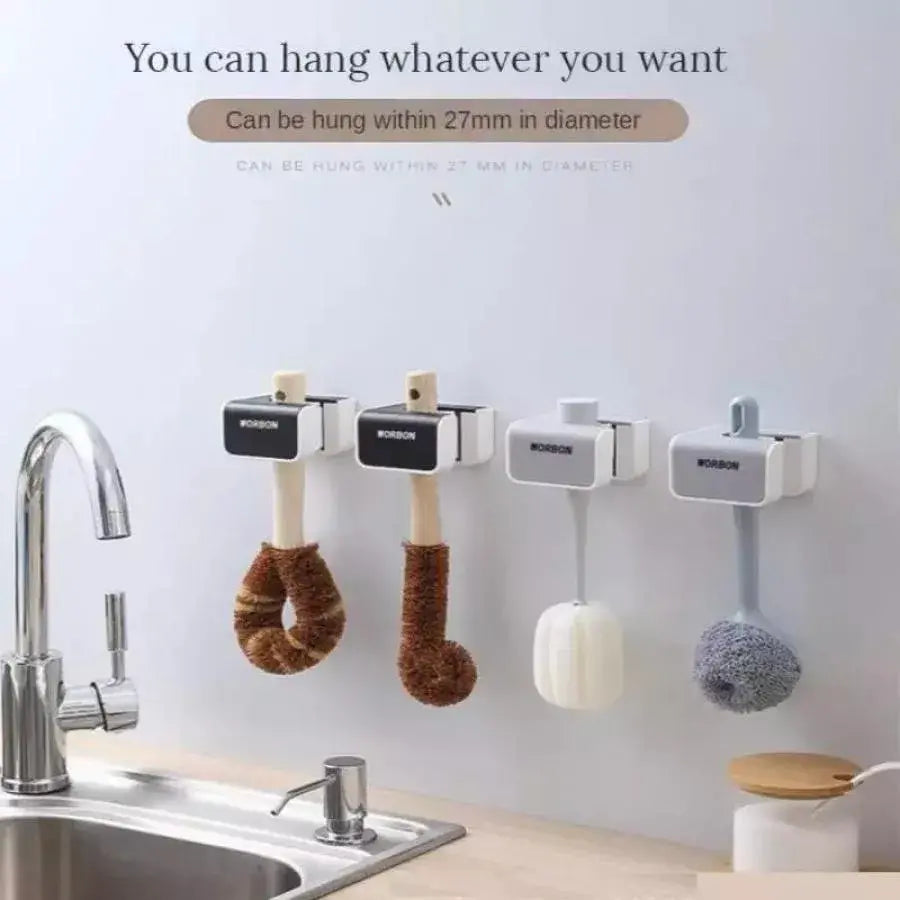 Multifunctional Support, Grey, Self-adhesive Bathroom Accessories Default Title Alessandro Design