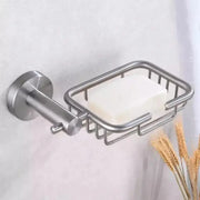 Stainless Steel Soap Holder GJ/015C Bathroom Accessories Default Title Alessandro Design