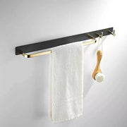 Towel Holder and Bathroom Accessories Black Gold GJ621 Towel Holder Default Title Alessandro Design