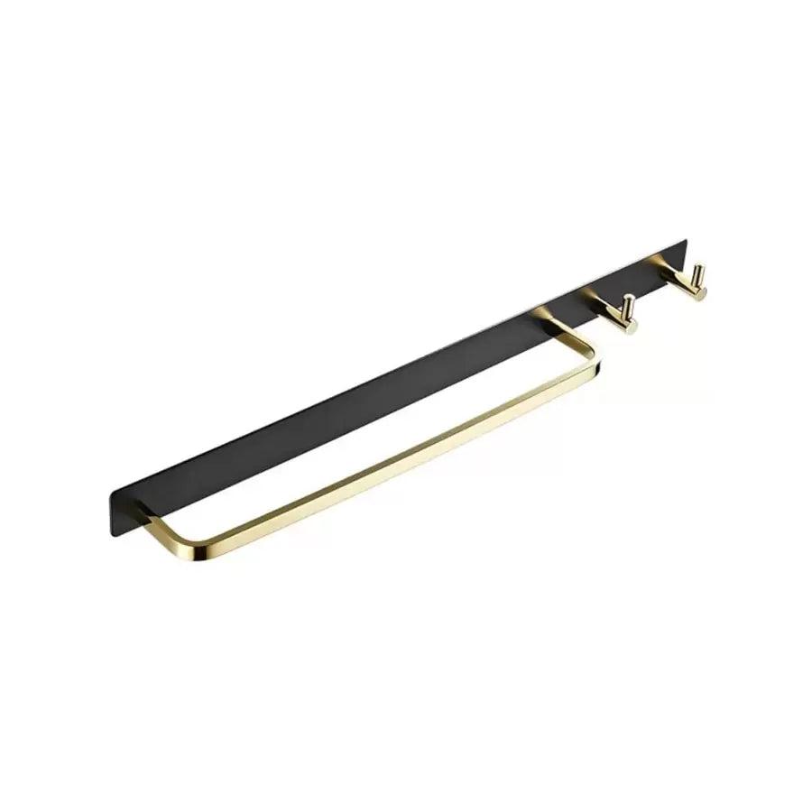 Towel Holder and Bathroom Accessories Black Gold GJ621 Towel Holder Default Title Alessandro Design