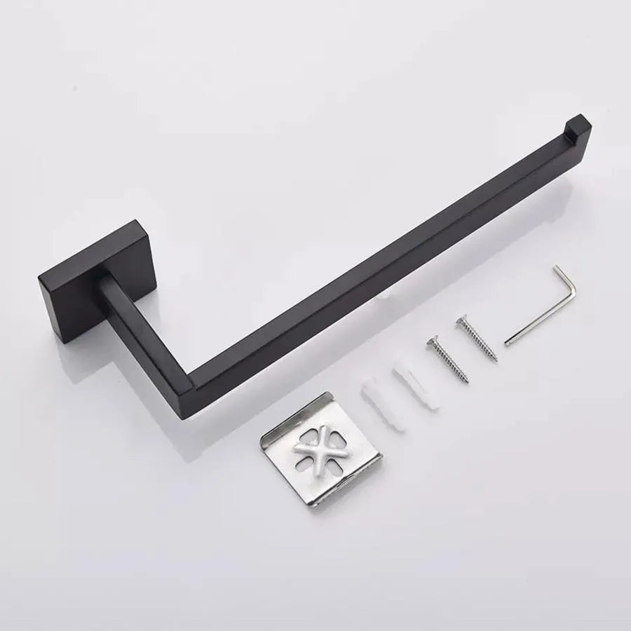 Black Towel Holder GJ628 Towel Holder Default Title Alessandro Design
