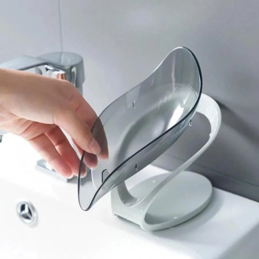 Soap Holder with Drain, Plastic, 14*13*8 cm, Pink Bathroom Accessories Default Title Alessandro Design