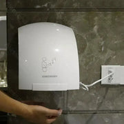 Hand Dryer with Sensor, 1800W, White, Abs Default Title Alessandro Design