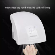 Hand Dryer with Sensor, 1800W, White, Abs Default Title Alessandro Design