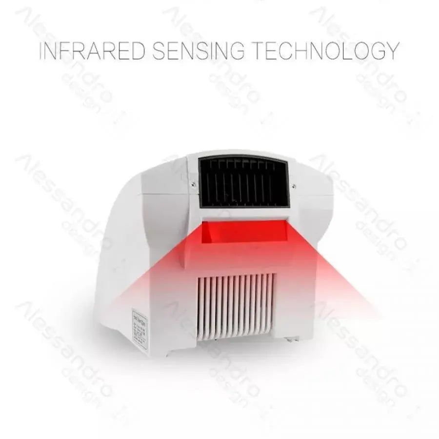 Hand Dryer with Sensor, 1800W, White, Abs Default Title Alessandro Design