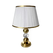 Eliel Lamp 1x E27 White Gold Lamps & Lamps Default Title Alessandro Design