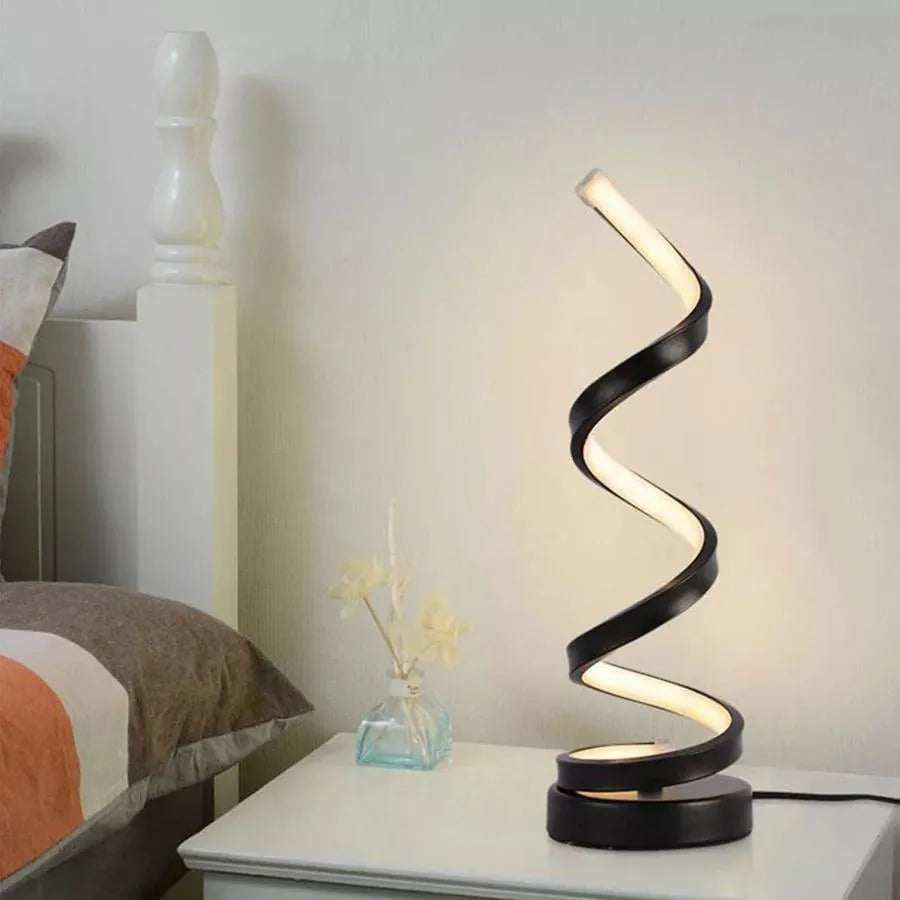 LED Lamp Afet 38W, Silicon and Metal, Black Lamps & Lamps Default Title Alessandro Design