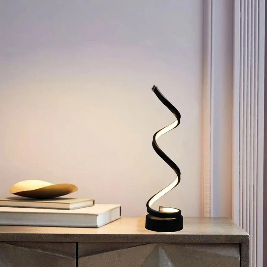 LED Lamp Afet 38W, Silicon and Metal, Black Lamps & Lamps Default Title Alessandro Design