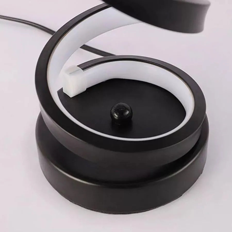 LED Lamp Afet 38W, Silicon and Metal, Black Lamps & Lamps Default Title Alessandro Design